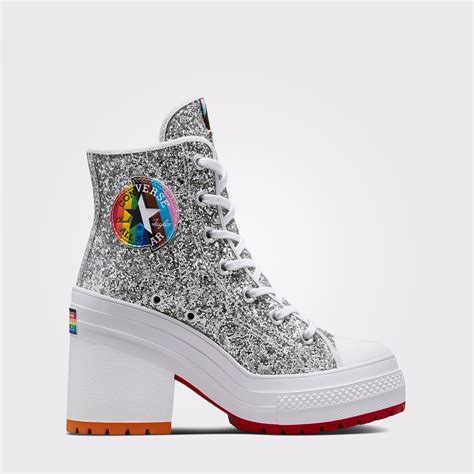 converse pride heels